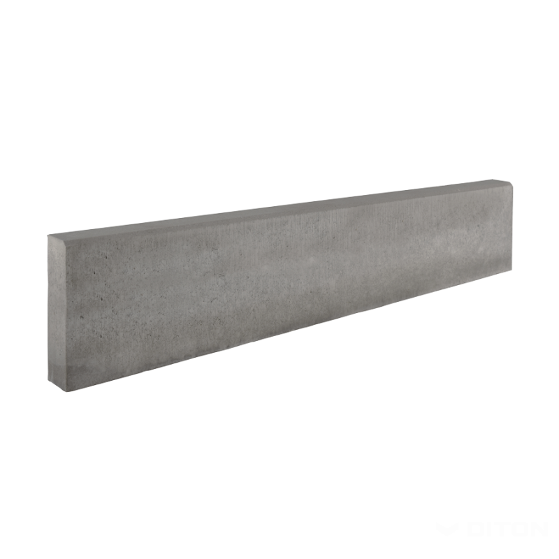DITON Záhonový obrubník s rovnou hranou 100 × 5 × 20 cm AKCE Dláždíme slevami do 31.5.2025