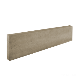 DITON Záhonový obrubník s rovnou hranou 100 × 5 × 25 cm AKCE Dláždíme slevami do 31.5.2025