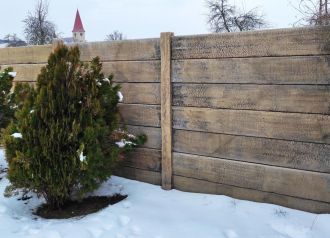 DITON TVÁŘ DŘEVA Plot Deska - STŘÍŠKA na desku natur patina