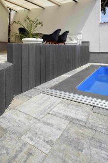 BEST Dlažba betonová ALTEA Colormix ARABICA Standard výška 60 mm