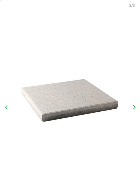 PRESBETON Dlažba betonová TAŤÁNA 400 x 400 x 40 mm - bílá tryskaný
