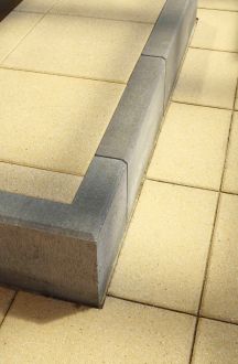 BEST Chodníkový obrubník LINEA I. 500 x 250 x 80 mm - Přírodní