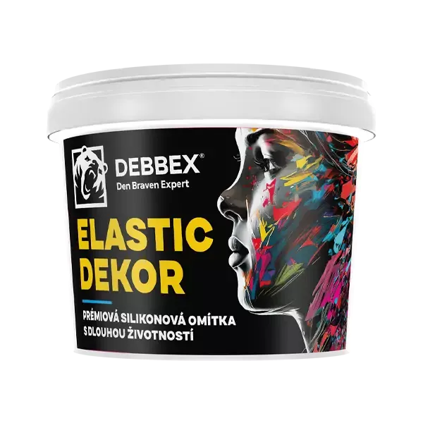 DEN BRAVEN Prémiová silikonová omítka ELASTIC DEKOR 25 kg 1,5 mm zrno BÍLÁ