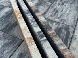 FEROBET Záhonový obrubník rovný se zámkem AKCE JARO do 31.5.2025 - Latte 100 x 5 x 20 cm