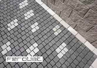 FEROBET Zámková dlažba CUBES 7 cm