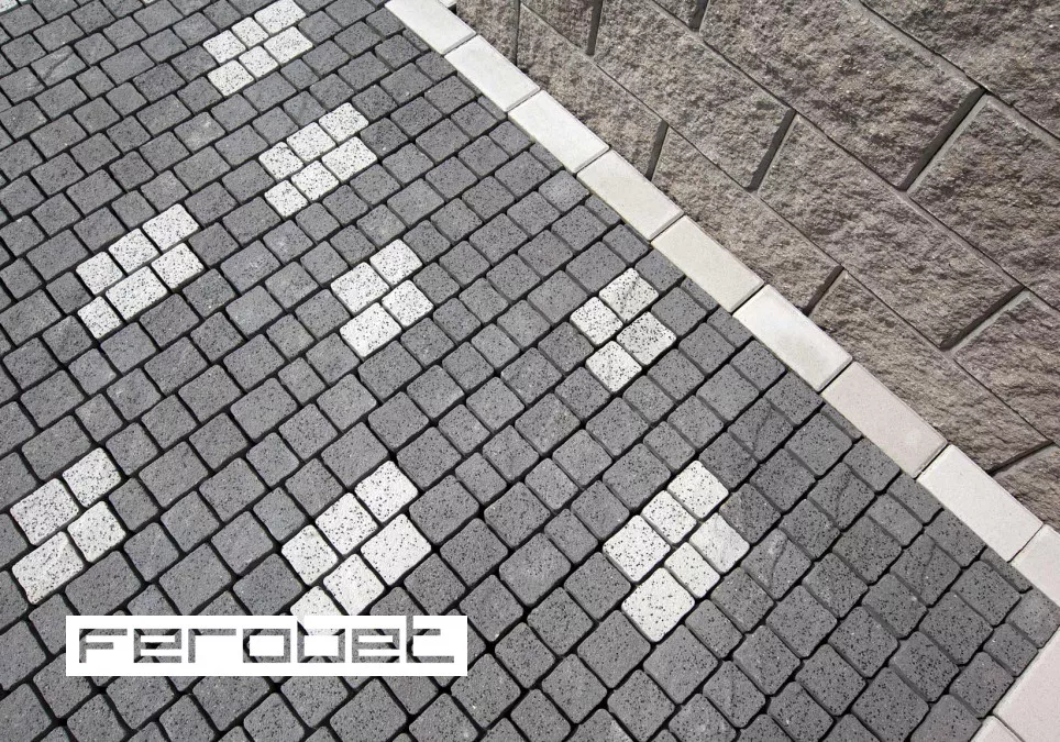 FEROBET Zámková dlažba CUBES 7 cm