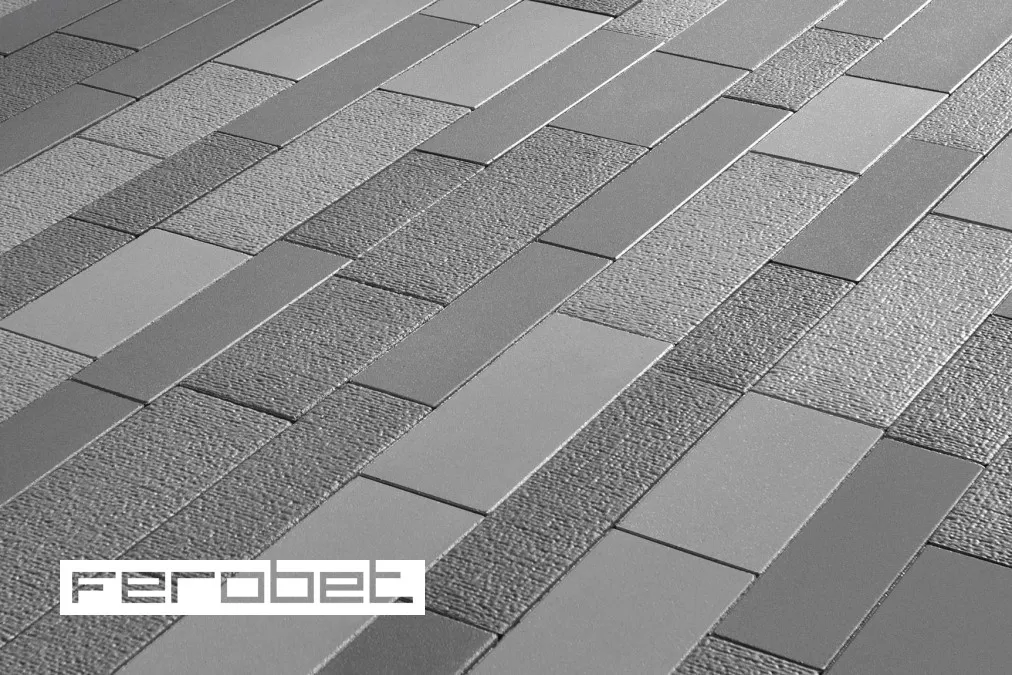 FEROBET Zámková dlažba DUO STONE 8 cm - Dark