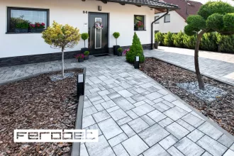 FEROBET Zámková dlažba PARKO KOMBI 6 cm AKCE JARO do 31.5.2025