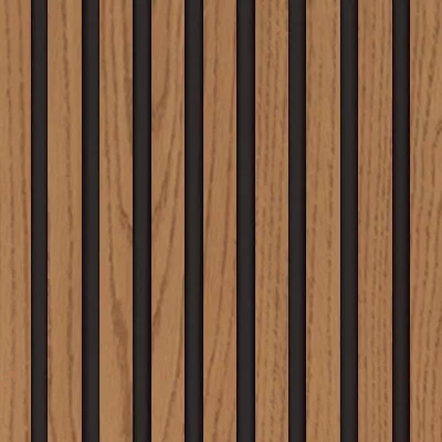 Akustický panel Wallnite Design line Fólie černá HDF, Dub DOORNITE