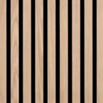 Akustický panel Wallnite Basic line černý filc, Dub 2400×520×18 mm