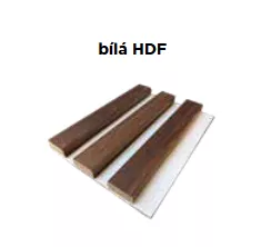 Akustický panel Wallnite Design line Fólie BÍLÁ HDF, Dub elegant DOORNITE