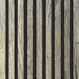 Akustický panel Wallnite Design line Fólie černý filc, Dub grand | 400 x 400 mm, 800 x 400 mm, 400 x 2600 mm