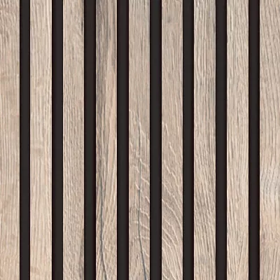 Akustický panel Wallnite Design line Fólie černý filc, Dub hudson - 800 x 400 mm DOORNITE