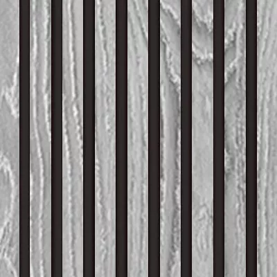 Akustický panel Wallnite Design line Fólie černý filc, Dub šedý DOORNITE