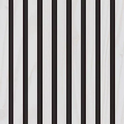 Akustický panel Wallnite Design line Fólie černý filc, Borovice bělená DOORNITE