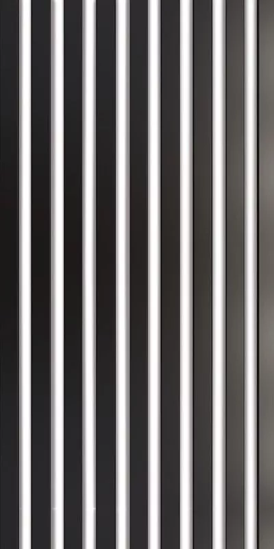 Akustický panel Wallnite Universal line bílá HDF, Černá - 800 x 400 mm DOORNITE