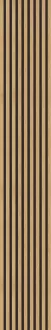 Akustický panel Wallnite Universal line černá HDF Dub dánský DOORNITE