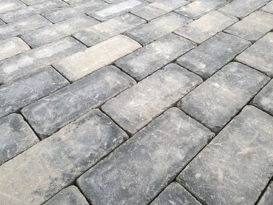 PRESBETON Dlažba skladebná TIRRA - Domino rumplovaný