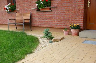 DITON Zámková dlažba PARKETA 8 cm | BÍLÁ, PŘÍRODNÍ, ČERVENÁ, ČERNÁ, HNĚDÁ, PÍSKOVÁ