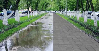 DITON Skladebná dlažba AQUAPORE 80 mm
