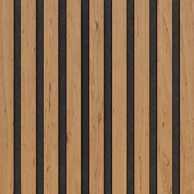 Akustický panel Wallnite Design line CPL Černá HDF Olše DOORNITE