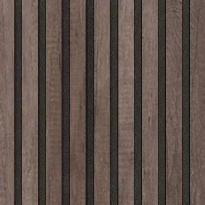 Akustický panel Wallnite Design line CPL Černá HDF Nebraska DOORNITE