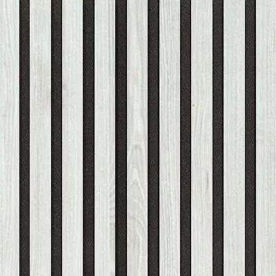 Akustický panel Wallnite Design line CPL Černý filc Borovice finská DOORNITE