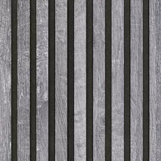 Akustický panel Wallnite Design line CPL Černý filc Dub říční | 400 x 400 mm, 400 x 800 mm, 400 x 2600 mm