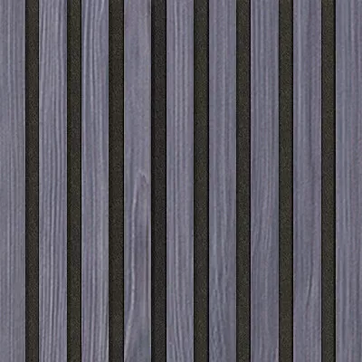 Akustický panel Wallnite Design line CPL Černý filc Fleetwood lávově šedý DOORNITE