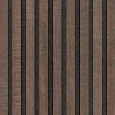 Akustický panel Wallnite Design line CPL Černý filc Authentic DOORNITE