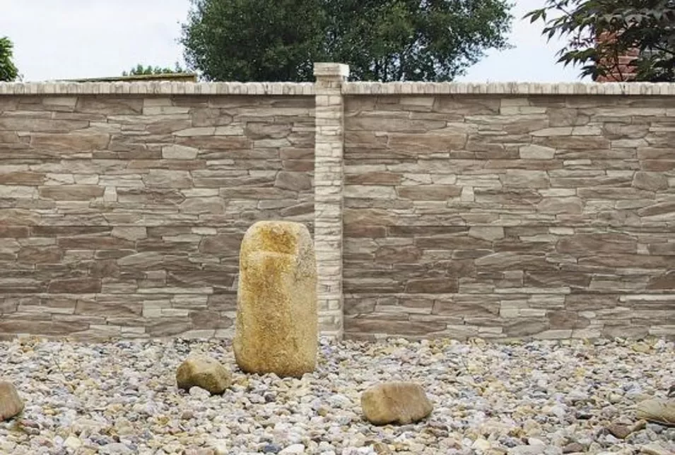DITON Plotový systém QUICK WALL STONE béžový mix AKCE