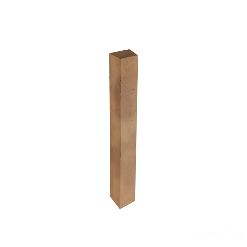 DITON Plotový systém QUICK WALL STONE hnědý mix AKCE - sloupková vložka sloupku hnědý mix