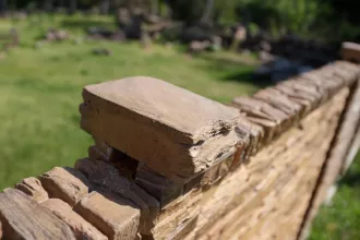 DITON Plotový systém QUICK WALL STONE hnědý mix AKCE