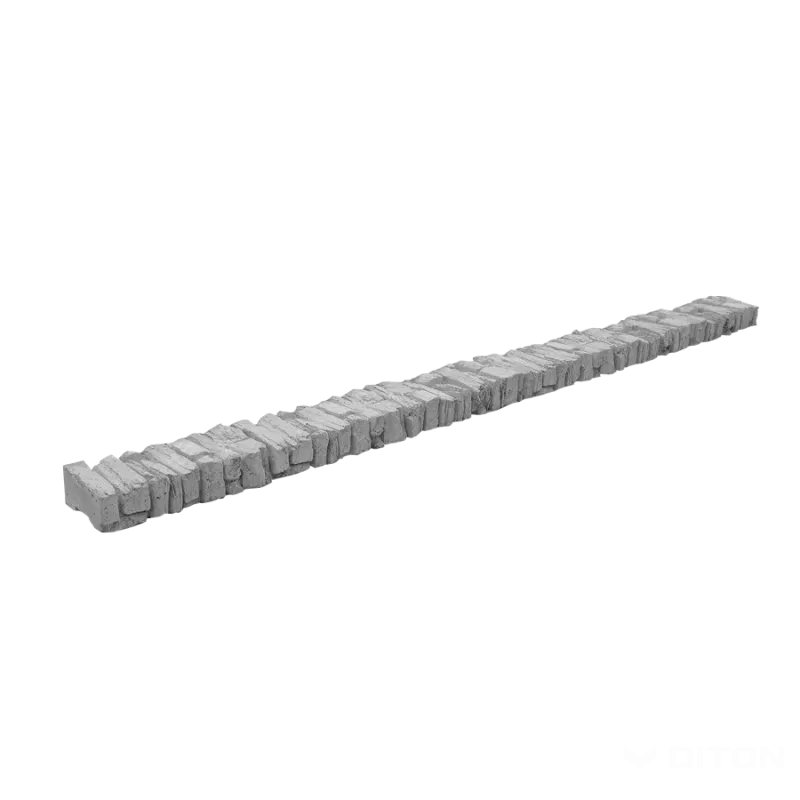 DITON Plotový systém QUICK WALL STONE přírodní AKCE - stříška desková přírodní