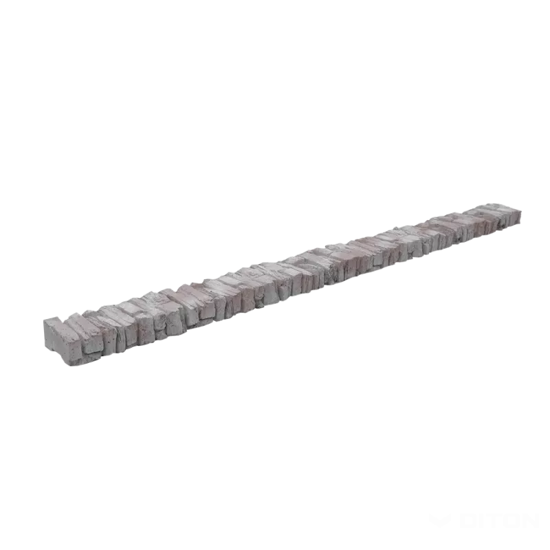 DITON Plotový systém QUICK WALL STONE šedý mix AKCE - stříška desková šedý mix