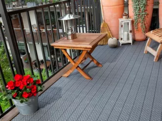 Terasová dlaždice Easygrid, 30 x 30 x 1,2 cm COVERNIT