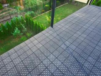 Terasová dlaždice Easygrid, 30 x 30 x 1,2 cm COVERNIT