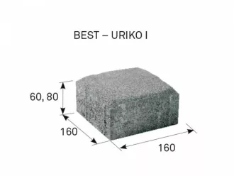 BEST Zámková dlažba URIKO I. výška 60 mm