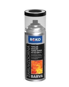 ROKO žáruvzdorná barva do 690 °C sprej