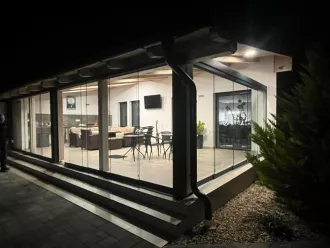 Polykarbonátová pergola MB Line | černá COVERNIT