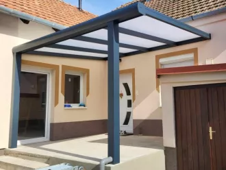 Polykarbonátová pergola MB Line | černá COVERNIT