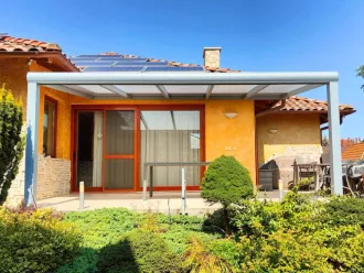 Polykarbonátová pergola MB Line | černá COVERNIT