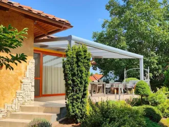 Polykarbonátová pergola MB Line | černá COVERNIT
