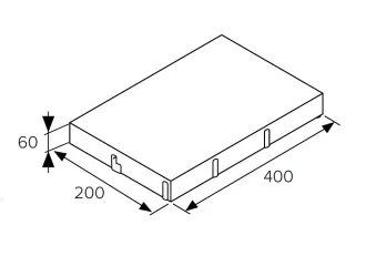BEST CHODNÍKOVÁ dlažba standard 400×200×60 mm AKCE BARVA do 30.4.2025