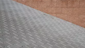 CS BETON Zámková dlažba KOST 8 cm | šedá, černá, červená, hnědá, javor, okr