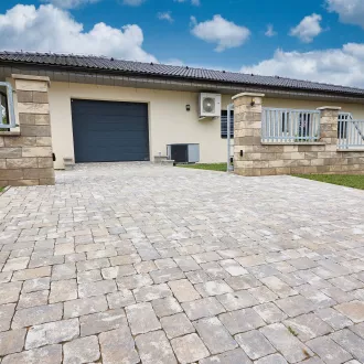 SEMMELROCK Bellano Antico kombi Lávově šedá melírovaná