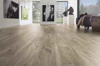 Laminátová plovoucí podlaha Eurowood MAXIMO 3081 ER Dub Kibo béžový V4 spára AKCE