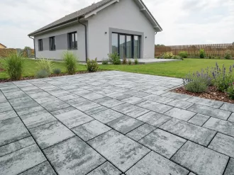 DITON - Skladebná dlažba MODULE 8 cm | latte, marmo, marrone, bianco, nero