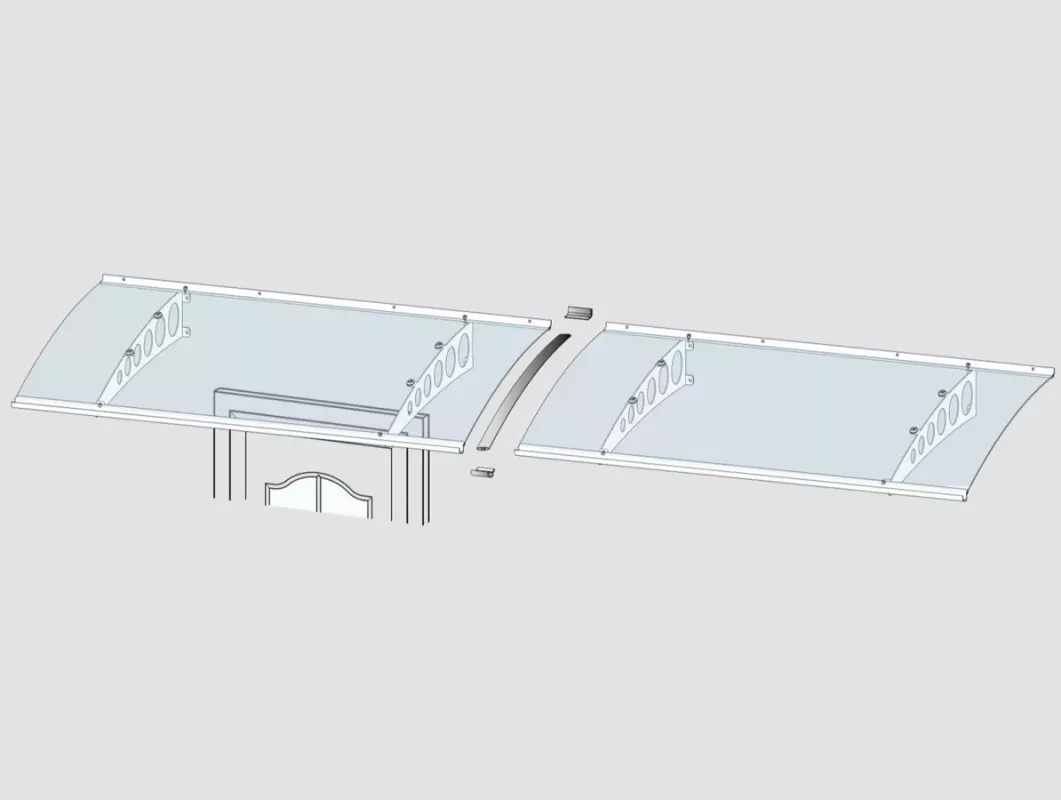 GUTTA Spojovací díl pro stříšky PT/G, PT/GR, PT/ET