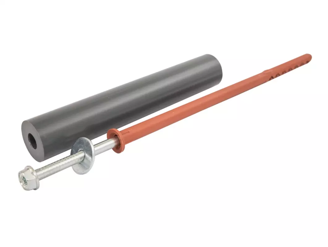 GUTTA Upevnění pro vchodové stříšky a pergoly do pevných materiálů se zateplením - upevňovací set TYP B 150 mm